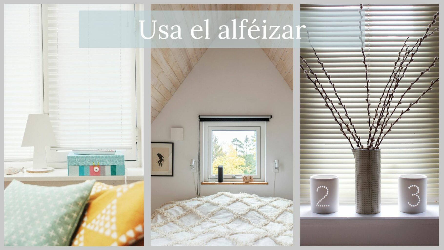 dormitorio con ventana en el cabecero - Usa el alféizar